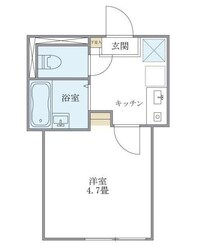 北千住駅 徒歩4分 2階の物件間取画像